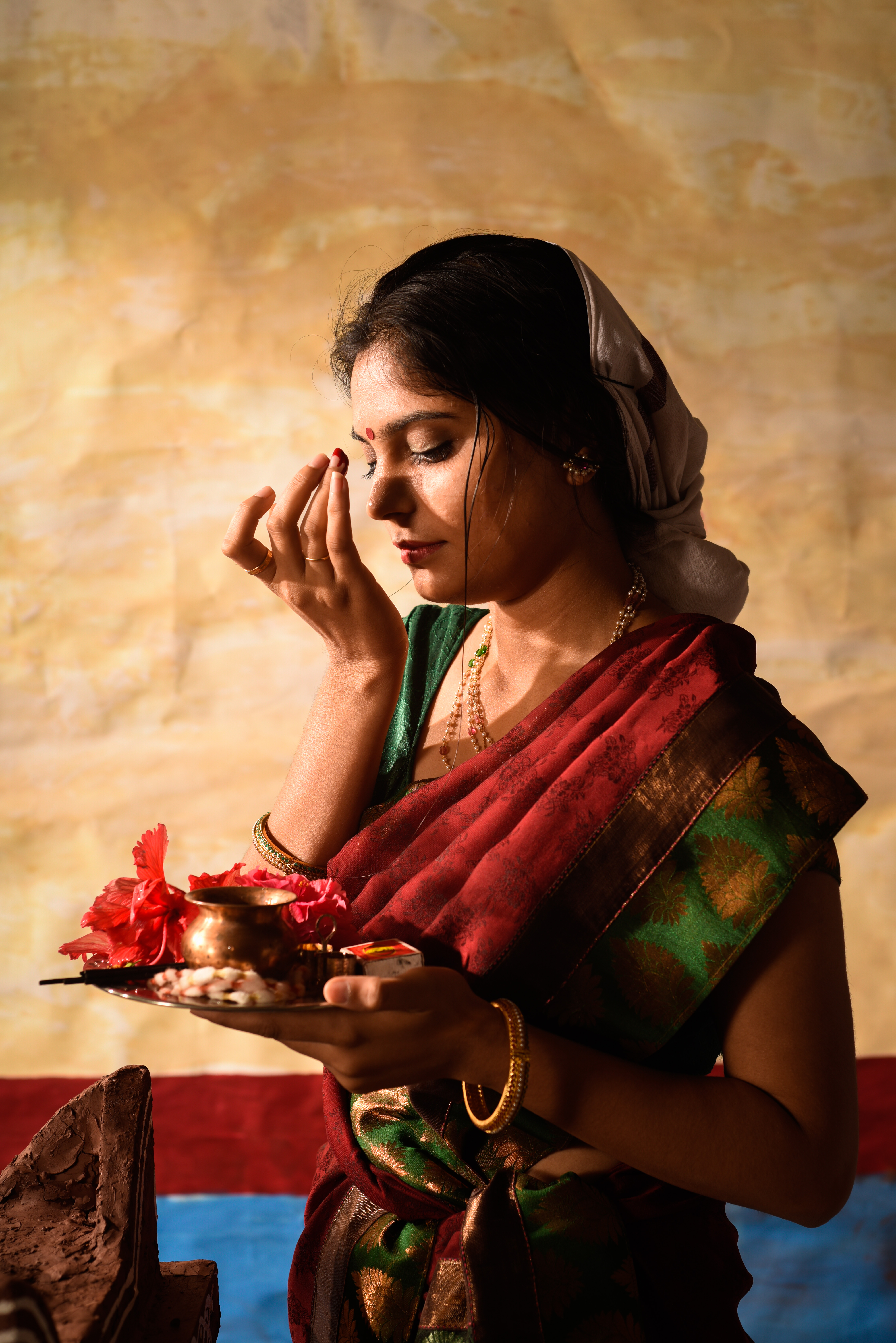 Tulsi vrindavan puja process